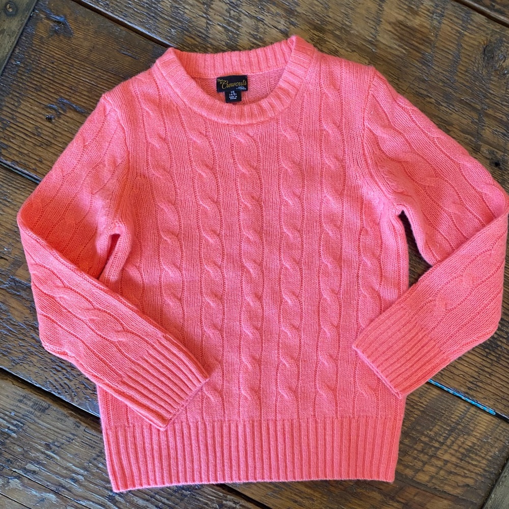 Crewcuts 100% cashmere sweater. Size 4/5.